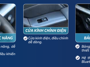 Không gian Nội thất xe tải Fonton thoải mái, đa dụng