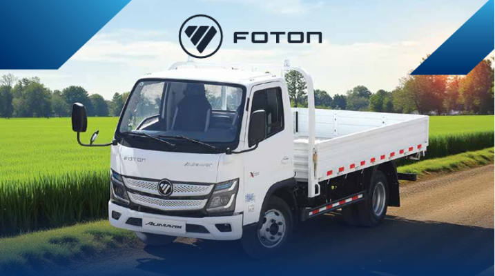 Xe tải Foton Aumark ngoại thất hiện đại, mạnh mẽ 