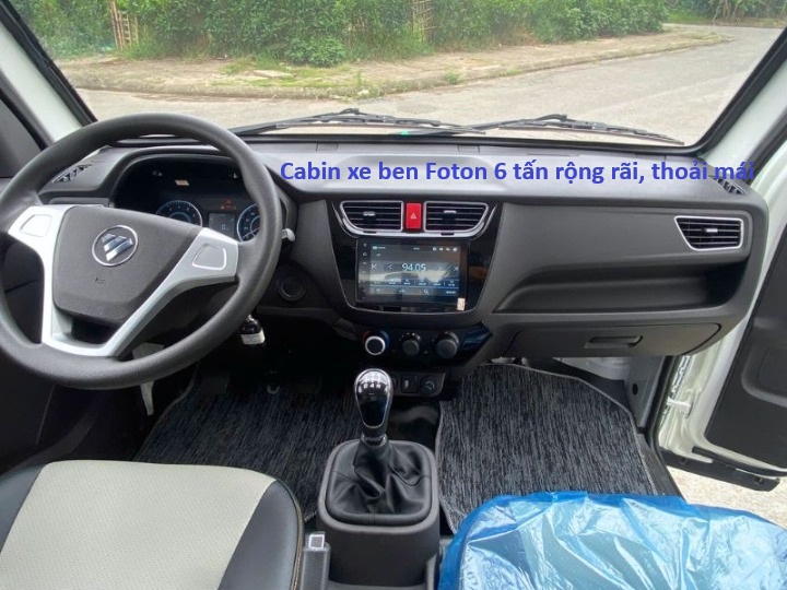 Cabin xe ben Foton 6 tấn