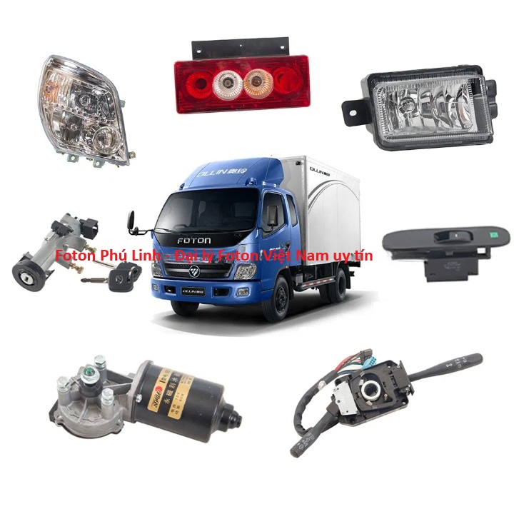 Vỉ lót sàn và phụ kiện xe foton