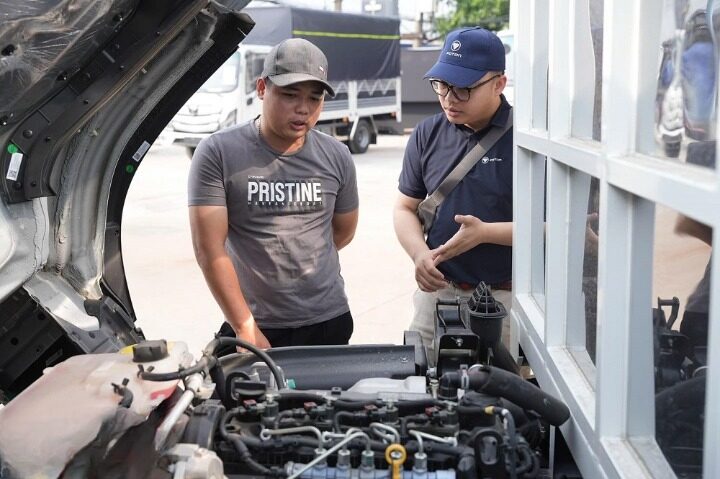 Bảo dưỡng tổng thể xe foton